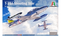 T-33A Lockheed, Shooting Star, T-Bird - ITALERI 1444 1/72