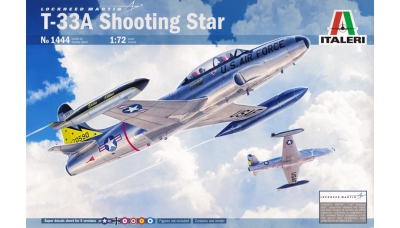 T-33A Lockheed, Shooting Star, T-Bird - ITALERI 1444 1/72