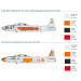T-33A Lockheed, Shooting Star, T-Bird - 1/72 ITALERI 1444 T-33A Lockheed, Shooting Star, T-Bird - 1/72 ITALERI 1444
