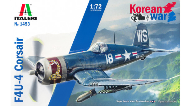 F4U-4/4B Chance Vought, Corsair - 1/72 ITALERI 1453 F4U-4/4B Chance Vought, Corsair - 1/72 ITALERI 1453