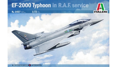 Typhoon Eurofighter (EF-2000), Single-seat variant - ITALERI 1457 1/72