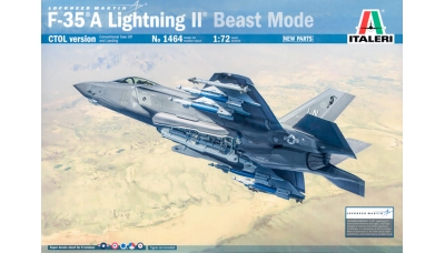 F-35A Lockheed Martin, Lightning II - ITALERI 1464 1/72