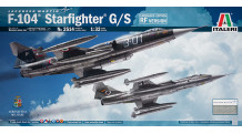 F-104G/S/CF-104/RF-104G Starfighter, Lockheed, Aeritalia, Fokker, MBB, Canadair - ITALERI 2514 1/32