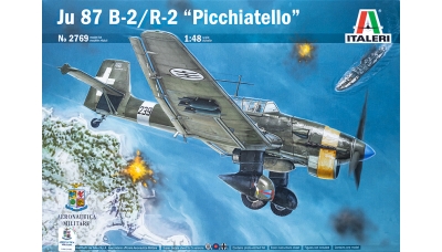 Ju 87B-2/R-2 Junkers, Stuka - ITALERI 2769 1/48