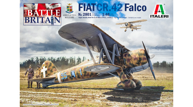 CR.42 FIAT, Falco - 1/48 ITALERI 2801