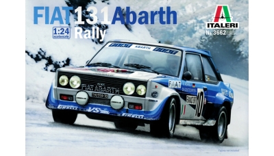FIAT 131 Abarth Rally 1980 - ITALERI 3662 1/24