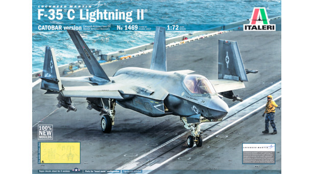 F-35C Lockheed Martin, Lightning II - 1/72 ITALERI 1469
