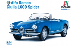 Alfa Romeo Giulia Spider (101.23) 1962 - ITALERI 3668 1/24