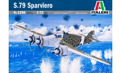 S.M.79-II Savoia-Marchetti, Sparviero - ITALERI 1290 1/72