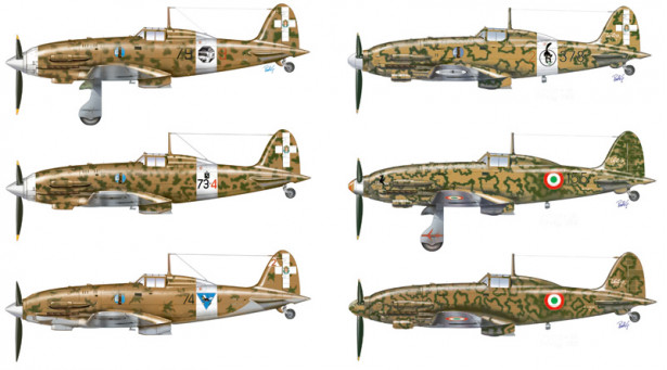 C.202 Aeronautica Macchi, Folgore & C.205V Aeronautica Macchi, Veltro - 1/72 ITALERI 1345