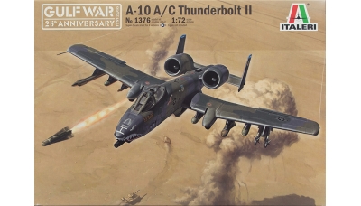 A-10A/C Fairchild Republic, Thunderbolt II - ITALERI 1376 1/72