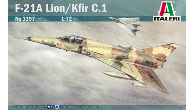 Kfir C-1/F-21A Lion IAI - ITALERI 1397 1/72