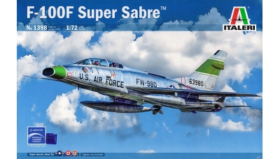 F-100F North American, Super Sabre - ITALERI 1398 1/72