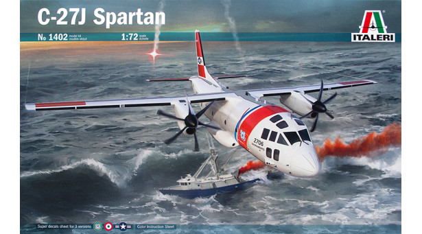 C-27J Alenia (Leonardo S.p.A.), Spartan - 1/72 ITALERI 1402