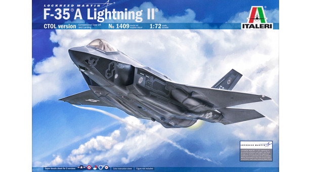 F-35A Lockheed Martin, Lightning II - 1/72 ITALERI 1409
