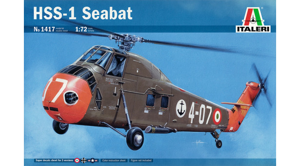 HSS-1 (SH-34G) Seabat / UH-34J, Sikorsky - 1/72 ITALERI 1417