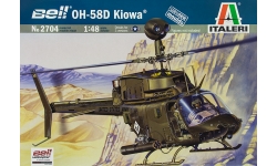 OH-58D Bell, Kiowa Warrior - ITALERI 2704 1/48