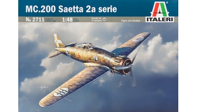 C.200 A2 Aeronautica Macchi, Saetta - ITALERI 2711 1/48
