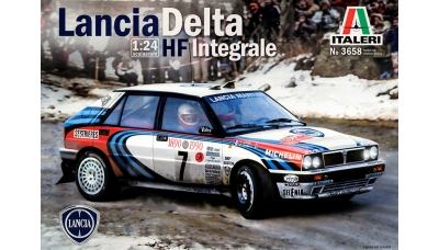 Lancia Delta HF Integrale 16V 1990 - ITALERI 3658 1/24