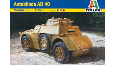 Autoblinda 40 (AB 40) FIAT/Ansaldo - ITALERI 6482 1/35