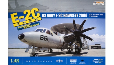 E-2C Northrop Grumman, Hawkeye 2000 - KINETIC K48016 1/48
