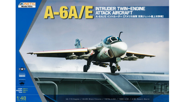 A-6A/E Grumman, Intruder - 1/48 KINETIC K48034 A-6A/E Grumman, Intruder - 1/48 KINETIC K48034
