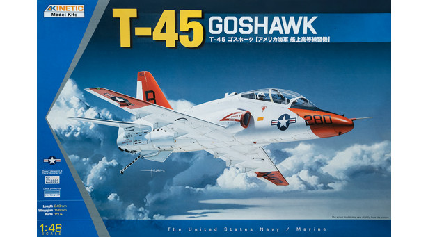 T-45A/C McDonnell Douglas, Boeing, BAE Systems, Goshawk - 1/48 KINETIC K48038