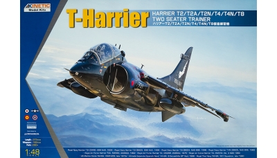 Harrier T.2/2A/4/4A/4N/8/TAV-8A/8S Matador, Hawker Siddeley - KINETIC K48040 1/48