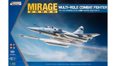 Mirage 2000C/EGM/2000-5EDA/2000-5F/2000-5F Mk.2/2000-9 Dassault - KINETIC K48042 1/48