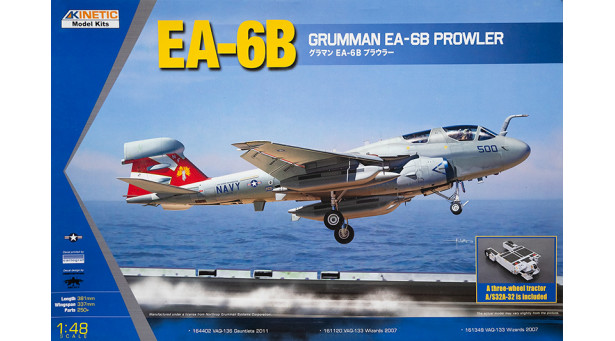 EA-6B Grumman, Prowler & A/S32A-32, SD-2 AAI/ACL TECHNOLOGIES INC - 1/48 KINETIC K48044 EA-6B Grumman, Prowler & A/S32A-32, SD-2 AAI/ACL TECHNOLOGIES INC - 1/48 KINETIC K48044