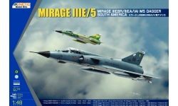 Mirage IIIEA/EBR Dassault & Dagger A IAI - KINETIC K48052 1/48