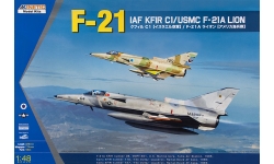 Kfir C-1/F-21A Lion IAI - KINETIC K48053 1/48