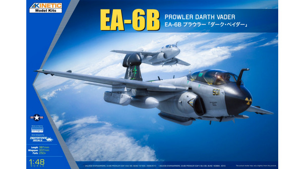 EA-6B Grumman, Prowler & A/S32A-32, SD-2 AAI/ACL TECHNOLOGIES INC - 1/48 KINETIC K48075