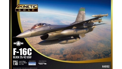 F-16C Block 25/42 General Dynamics - KINETIC K48102 1/48