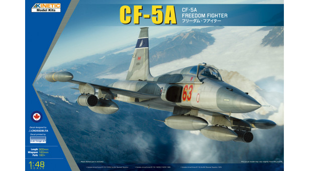 CF-5A (CF-116A) Northrop, Canadair, Freedom Fighter - 1/48 KINETIC K48109