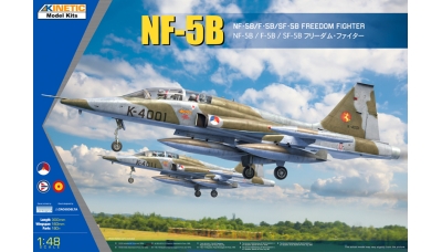 F-5B / NF-5B / SF-5B Northrop, Freedom Fighter - KINETIC K48117 1/48
