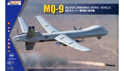 MQ-9A General Atomics, Reaper - KINETIC K72004 1/72