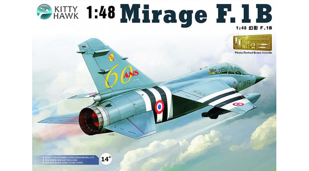 Mirage F1 B Dassault - 1/48 KITTY HAWK KH80112