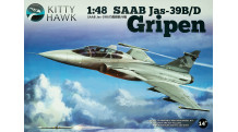 JAS 39D SAAB, Gripen - KITTY HAWK KH80118 1/48