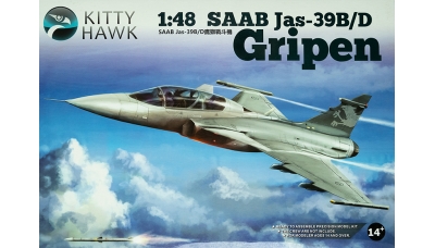 JAS 39D SAAB, Gripen - KITTY HAWK KH80118 1/48