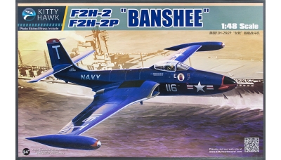 F2H-2/2P McDonnell, Banshee - KITTY HAWK KH80131 1/48