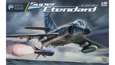 Super Étendard (SuE) / Modernisé (SEM) Dassault-Breguet - KITTY HAWK KH80138 1/48