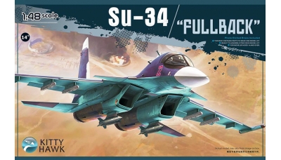 Су-34 - ZIMI MODEL / KITTY HAWK KH80141 1/48