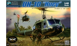UH-1D/H Bell, Iroquois, Delta Huey, Hotel Huey - KITTY HAWK KH80154 1/48