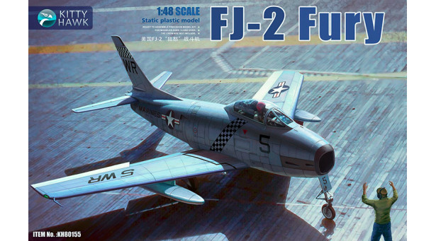 FJ-2 North American Aviation (NAA), Fury - 1/48 KITTY HAWK KH80155