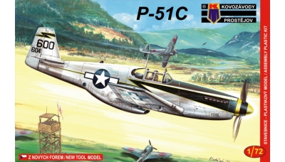 P-51C North American, Mustang - KOVOZAVODY PROSTEJOV (KP) KPM0033 1/72