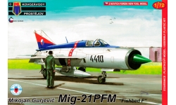 МиГ-21ПФМ - KOVOZAVODY PROSTEJOV (KP) KPM0122 1/72