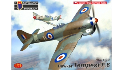 Tempest F Mk. VI (F.6) Hawker - KOVOZAVODY PROSTEJOV (KP) KPM0225 1/72