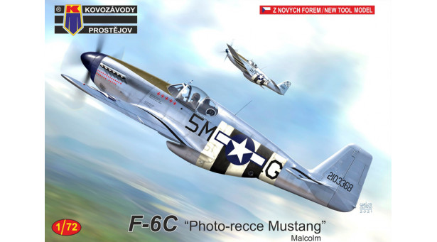 F-6C North American Aviation (NAA), Mustang - 1/72 KOVOZAVODY PROSTEJOV KPM0248