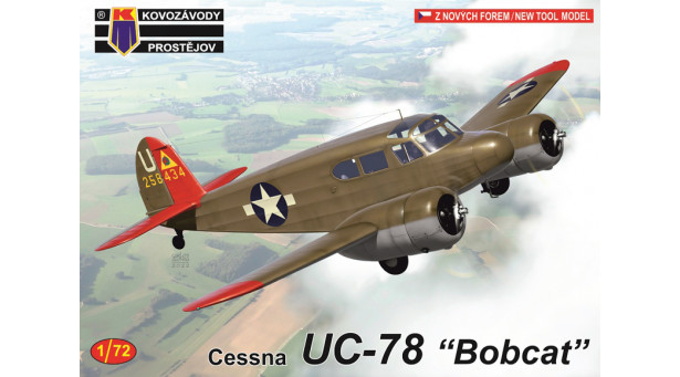 UC-78 Cessna, Bobcat - 1/72 KOVOZAVODY PROSTEJOV KPM0349 UC-78 Cessna, Bobcat - 1/72 KOVOZAVODY PROSTEJOV KPM0349